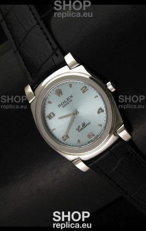 Rolex Cellini Japanese Replica Watch in Silver Dial