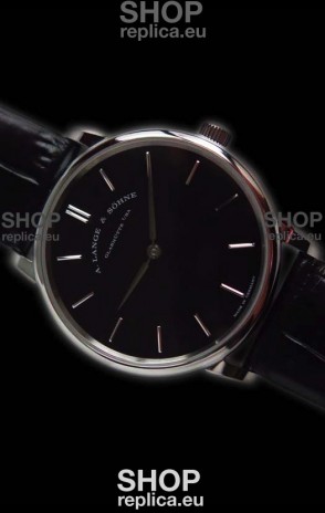 A.Lange Sohne Saxonia Thin Steel Case Replica Watch 