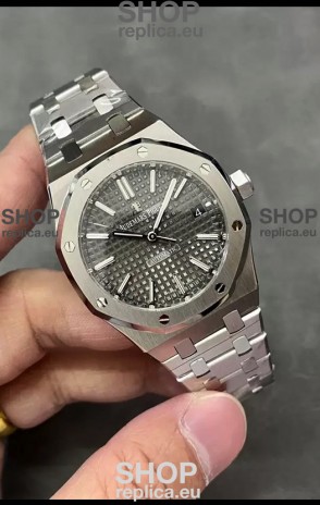 Audemars Piguet Royal Oak 37MM Grey Dial 904L Steel Watch in 3120 Movement - 1:1 Mirror Replica
