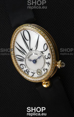 Breguet Reine De Naples Ladies Swiss 1:1 18K Yellow Gold Replica Watch