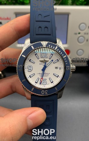 Breitling Superocean Automatic 44 Steel - Blue Dial 1:1 Mirror Replica
