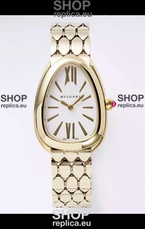 Bvlgari Serpenti Seduttori Edition in Yellow Gold Casing Super Clone Watch
