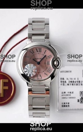 Ballon De Cartier Swiss Quartz 1:1 Mirror Quality 28MM in Steel Casing