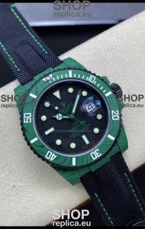 Rolex Submariner DiW Carbon Fiber Edition Swiss Replica Watch - 1:1 Mirror Replica