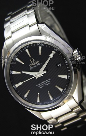 Omega Master Co-Axial Aqua Terra 150M Black Dial 1:1 Mirror Replica