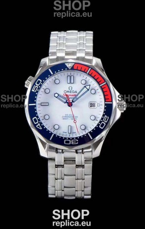 Omega Seamaster Diver 300M 007 Commander's Edition Swiss 1:1 Mirror Watch 904L Steel 