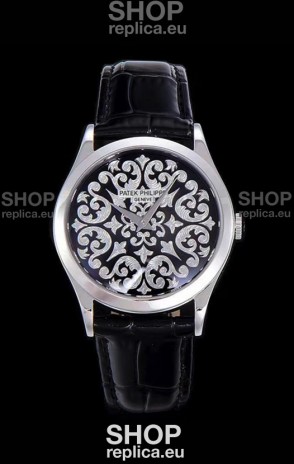 Patek Philippe 5088/100P Calatrava Stainless Steel Watch 1:1 Mirror Replica