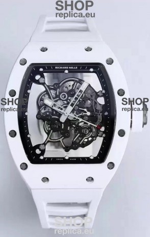 Richard Mille RM055 Ceramic Casing with Genuine Tourbillon Super Clone Watch