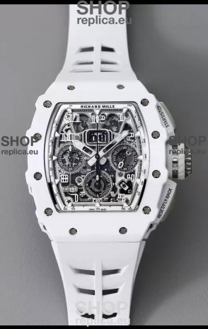Richard Mille RM11-03 Titanium/White Ceramic 1:1 Mirror Quality Swiss Replica Watch