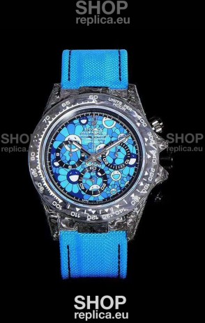 Rolex Daytona CHRONUSART Forged Cabon Casing 1:1 Mirror Replica Multicolored Dial