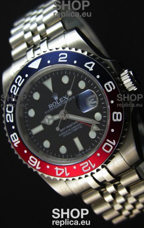 Rolex GMT Masters Japanese Replica Movement Watch in Jubilee Strap