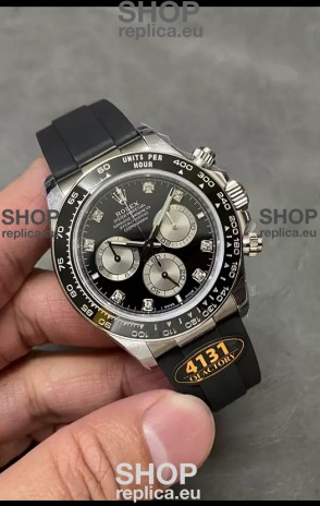 Rolex Cosmograph Daytona 126519LN Black Dial Cal.4131 Movement - 904L Steel Watch