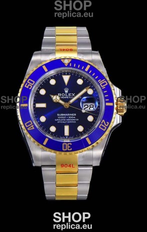 Rolex Submariner 41MM Two Tone 126613LB - Replica 1:1 Mirror - Ultimate 904L Steel Watch