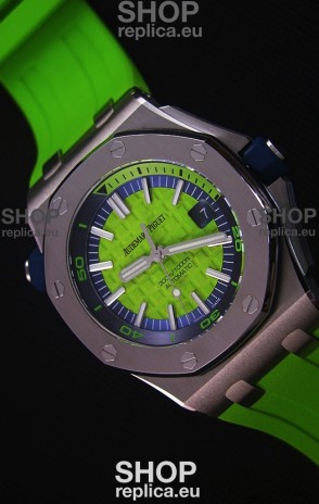 Audemars Piguet Royal Oak New Diver 1:1 Swiss Replica Watch in Green