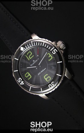 Blancpain 500 Fathoms Swiss Replica Watch in Grey Dial - 1:1 Mirror Edition