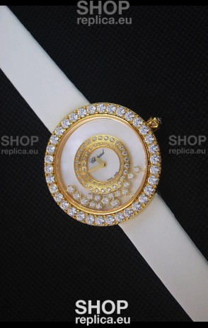 Chopard Happy Dreams 36MM White Strap in White Dial
