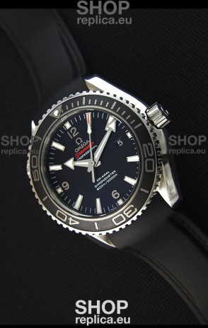 Omega Seamaster Planet Ocean Swiss Black Strap Replica 45MM 1:1 Ultimate Edition Watch 