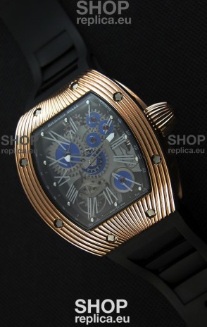 Richard Mille RM 018 Tourbillon Hommage A Boucheron Swiss Watch Rose Gold Case