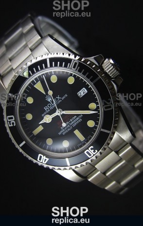 STEELMOVEMENT - Rolex Sea Dweller Double Red 1665 Vintage Edition Japanese Movement Watch