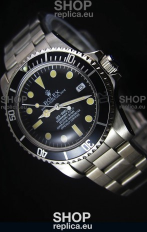 STEELMOVEMENT - Rolex Sea Dweller Submariner 2000 Vintage Styled Japanese Movement Watch