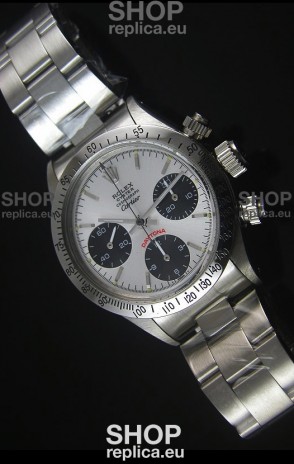 Rolex Daytona Vintage 6263 for CARTIER Edition Swiss Replica Watch with Steel Bezel