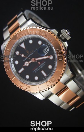 Rolex Yacht-Master 40 Everose Gold Swiss Replica Watch with 2836-2 Movement 
