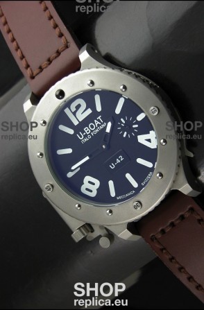 U Boat U-42 Diver Titanium Swiss Watch