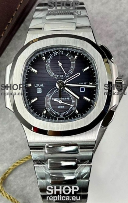 Patek Philippe Nautilus 5990/1A 904L Steel Case in Black Dial - 1:1 Mirror Replica