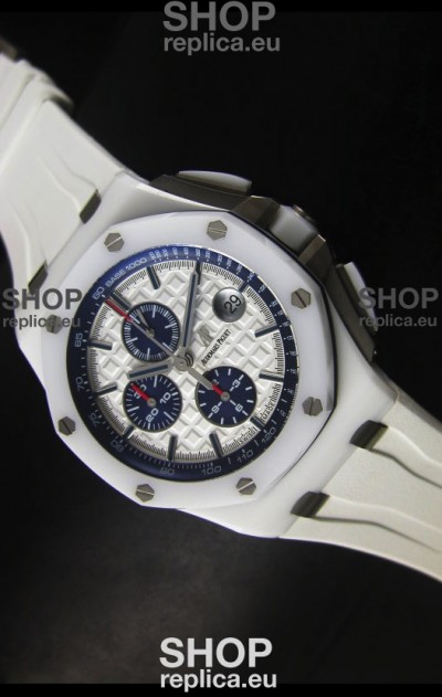 Audemars Piguet Royal Oak Offshore White Ceramic - Ultimate 1:1 3126 Movement