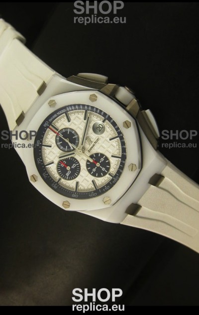 Audemars Piguet Royal Oak Offshore White Ceramic 1:1 Mirror Ultimate Edition