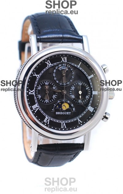 Breguet Classique N2653 Swiss Replica Watch in Black Dial