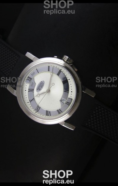 Breguet 4927 Stainless Steel Swiss Replica Watch in White Dial 