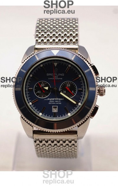 Breitling SuperOcean Heritage Swiss Replica Watch - Dark Blue Dial