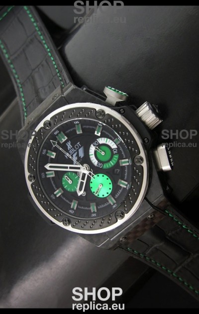 Hublot King Power F1 Interlago Limited Edition Swiss Watch in Green