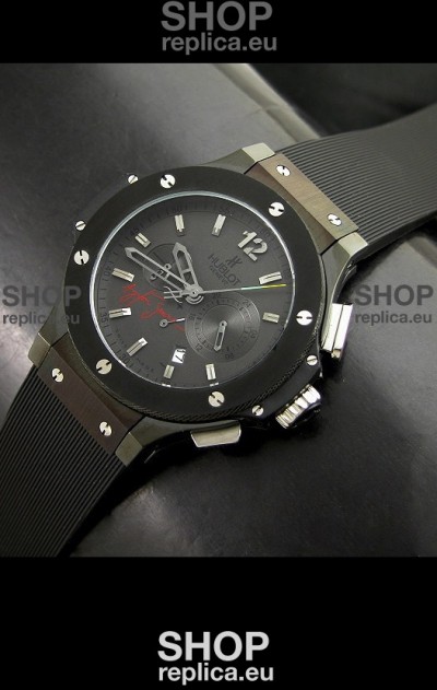 Instituto Aryton Senna Japanese Replica Watch in Black
