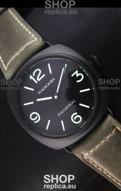Panerai Radiomir PAM00643 Ceramica 45MM Swiss Watch - Unitas Movement