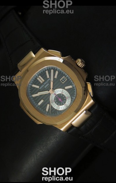 Patek Philippe Nautilus 5980 Brown Dial - 1:1 Ultimate Mirror Replica