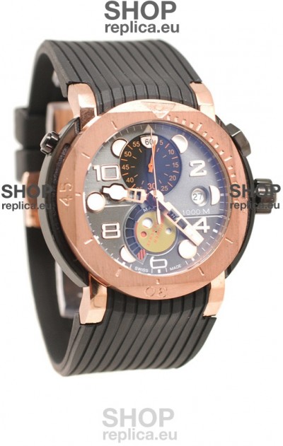 Mont Blanc Sports Chronograph Japanese Watch