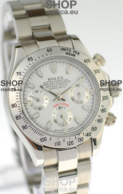 Rolex Daytona Silver Ladies Replica Watch