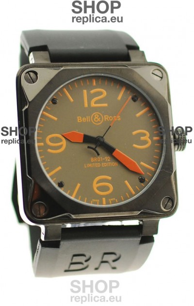 Bell and Ross BR01-92 Limited Edition Japanese PVD Watch