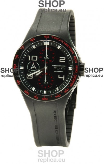 Porsche Design P'6341 Limited 336/935 Swiss Replica Watch in Black