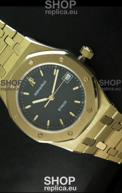 Audemars Piguet Royal Oak Swiss Watch Gold Plating - MIRROR REPLICA