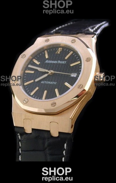 Audemars Piguet Royal Oak Watch in Black Dial