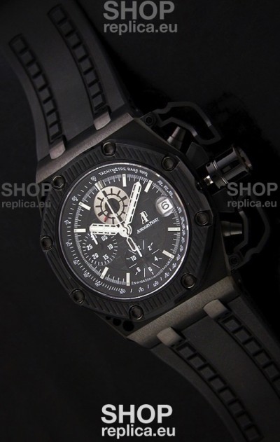 Audemars Piguet Royal Oak Offshore Survivor Swiss Watch - Secs hands at 12 O clock