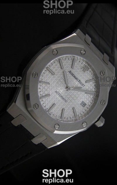 Audemars Piguet Royal Oak Watch in White Dial