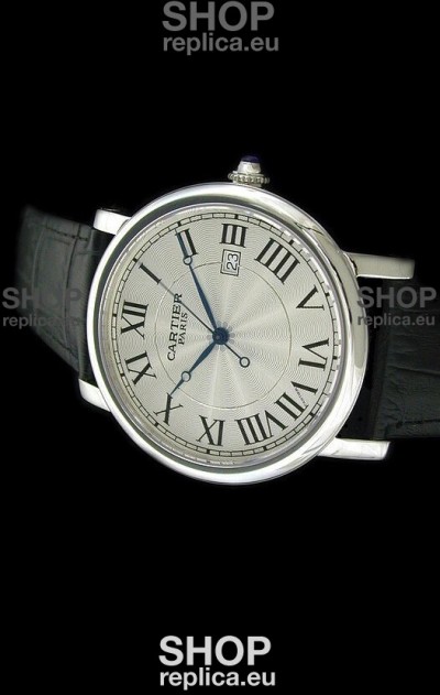 Cartier Cartier 9903 Swiss Replica Watch in White Dial