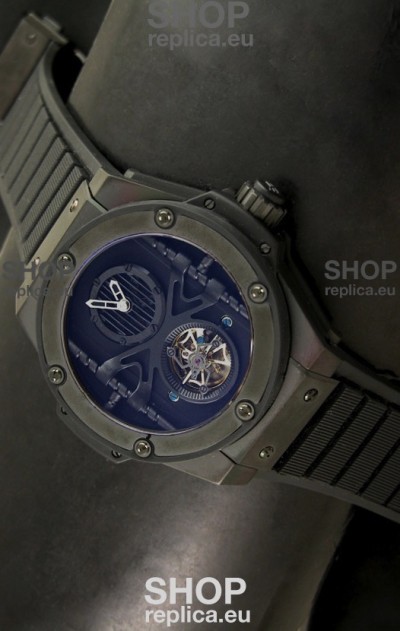 Hublot Big Bang King Power Tourbilon Japanese Watch in PVD