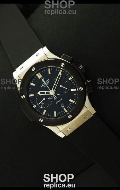 Hublot Big Bang Classic Fusion Chrono Japanese Watch Ceramic Bezel