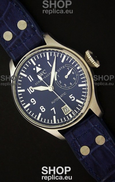 IWC Der Flieger Automatic Swiss Replica Watchin Blue