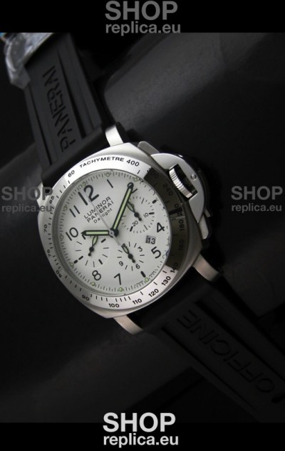 Panerai Luminor Daylight Edition Swiss Watch Rubber Strap - 1:1 Mirror Replica